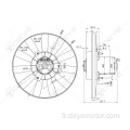 Ventilateur électrique radiateur automatique 12v pour VW CABRIO